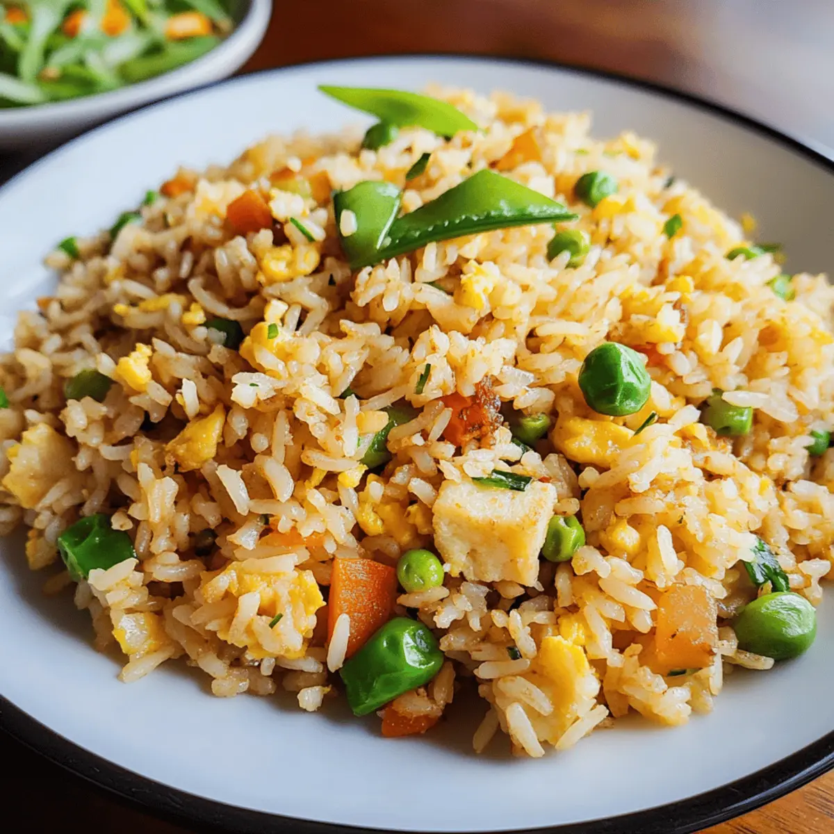 Quick Vegetarian Fried Rice: Easy Delicious Flavor-Packed Delight